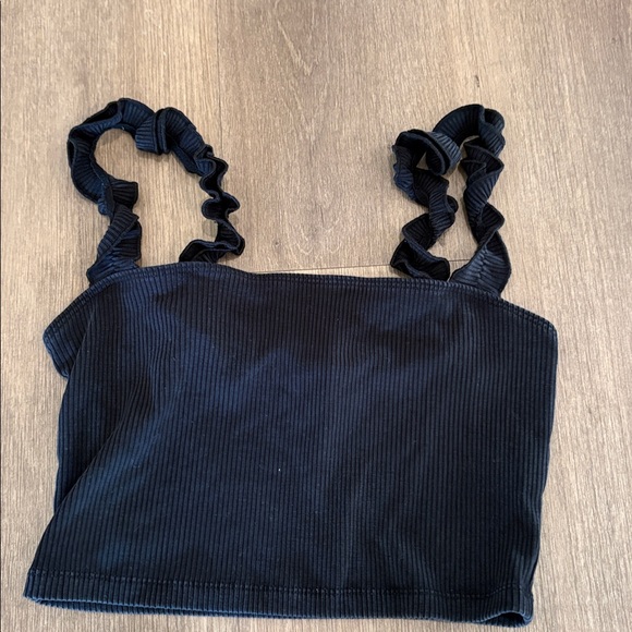 SUNDAY BEST Firecracker Cropped Ribbed Tank - Picture 3 of 6